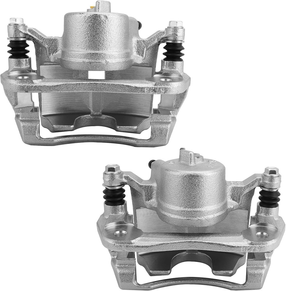 Pair Front Disc Brake Caliper For Honda 2002-2004 CR-V 2003-2011 Element