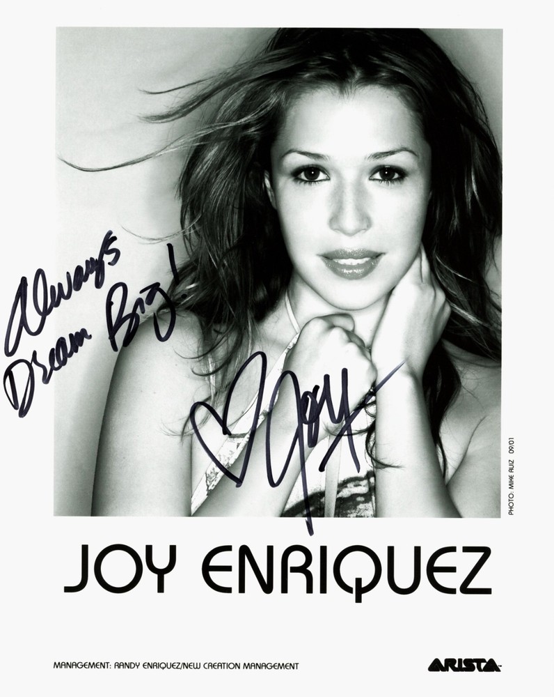 Joy Enriquez Signed Photo
