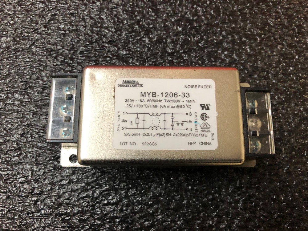 MYB-1206-33 Nemic-Lambda Noise Filter