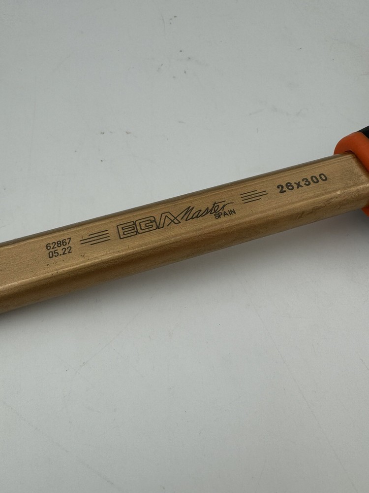 EGA Flat Cold Chisel With Rubber Easy Hold Handle 26 × 300 MM 62867