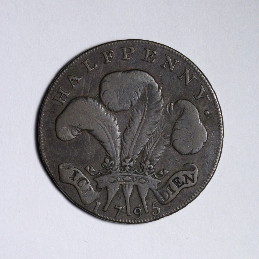 1795 Great Britain Half Penny E393 TWCM