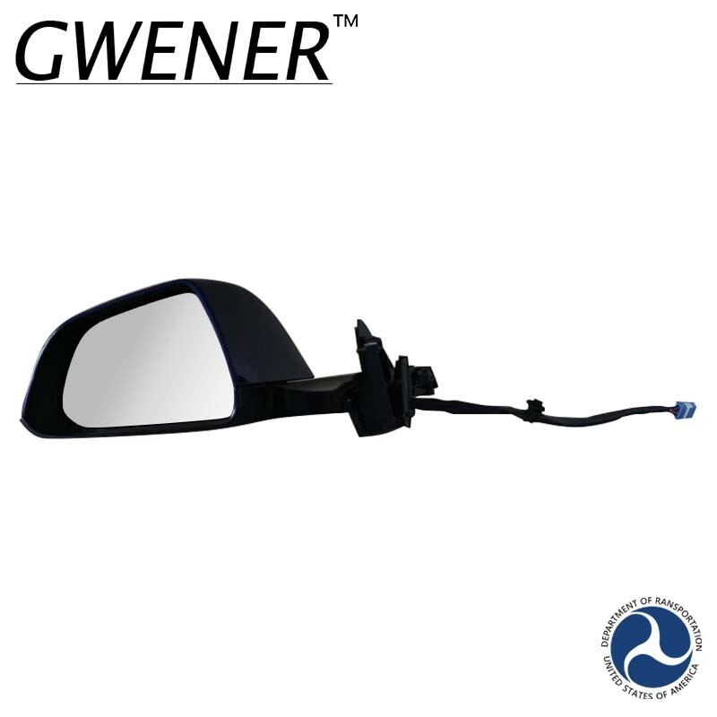 2022-2024 Tesla Model 3 Side Mirror Heated Blue Left