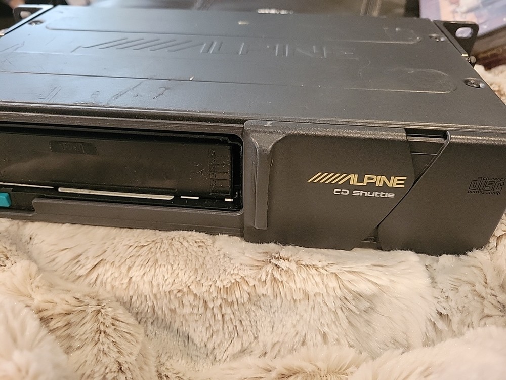 Alpine CD Shuttle Prototype Model.5960 Compact Disc Auto 6 Changer Ultra Rare!