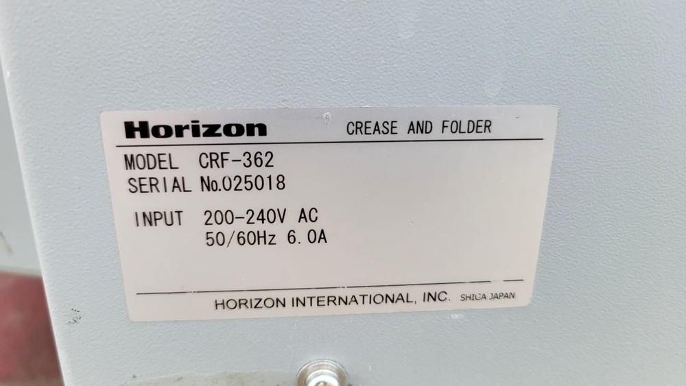 Horizon CRF-362 Creaser Folder