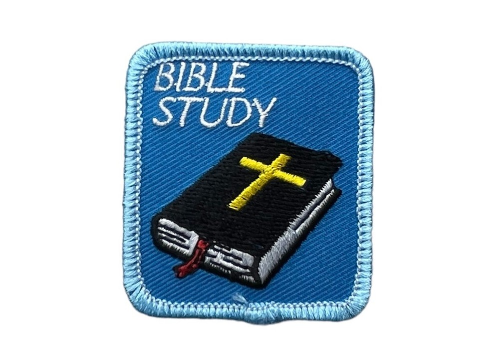 Bible Study 2x2 inch Patch AVA6942 F8D2F