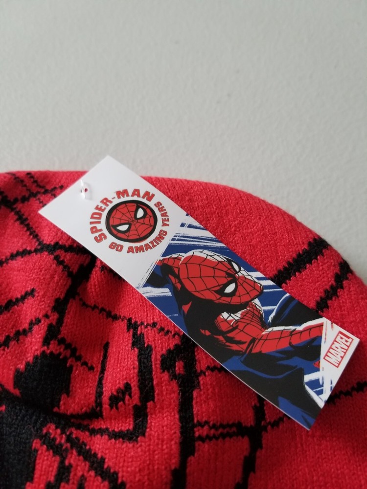 CULTUREFLY MARVEL SPIDER-MAN BEANIE NWT