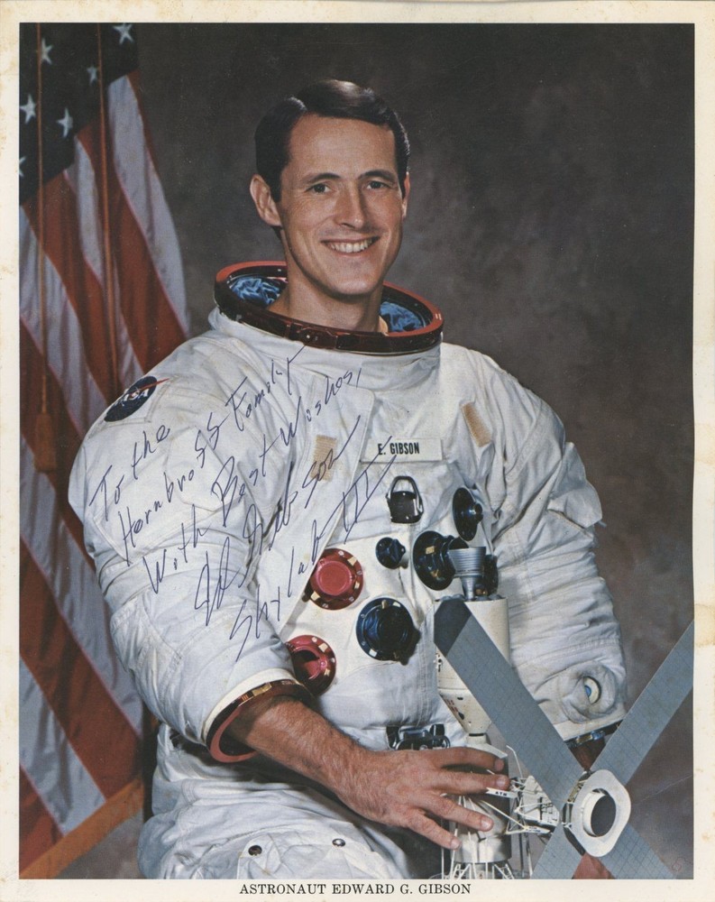Ed Gibson- Signed Photograph