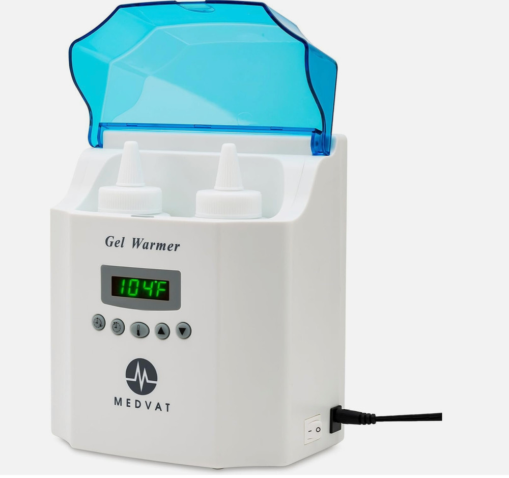 Medvat Double Digital Display Gel Warmer, with Timer & Adjustable Temperature