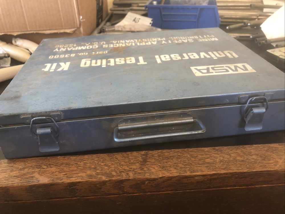 MSA Universal Testing Kit No.83500 Mine Safety Appliance Testing Unit
