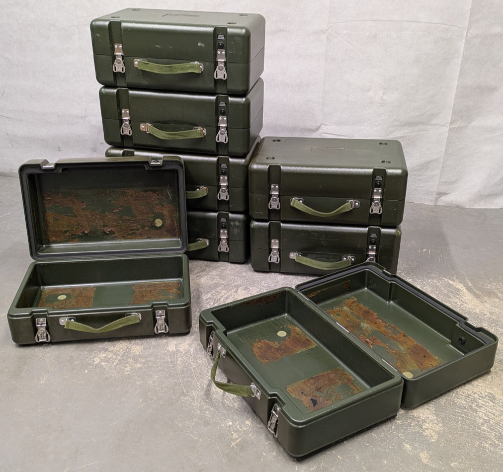 British Army - Military - Large Heavy Duty Equipment Storage Box Protector Case