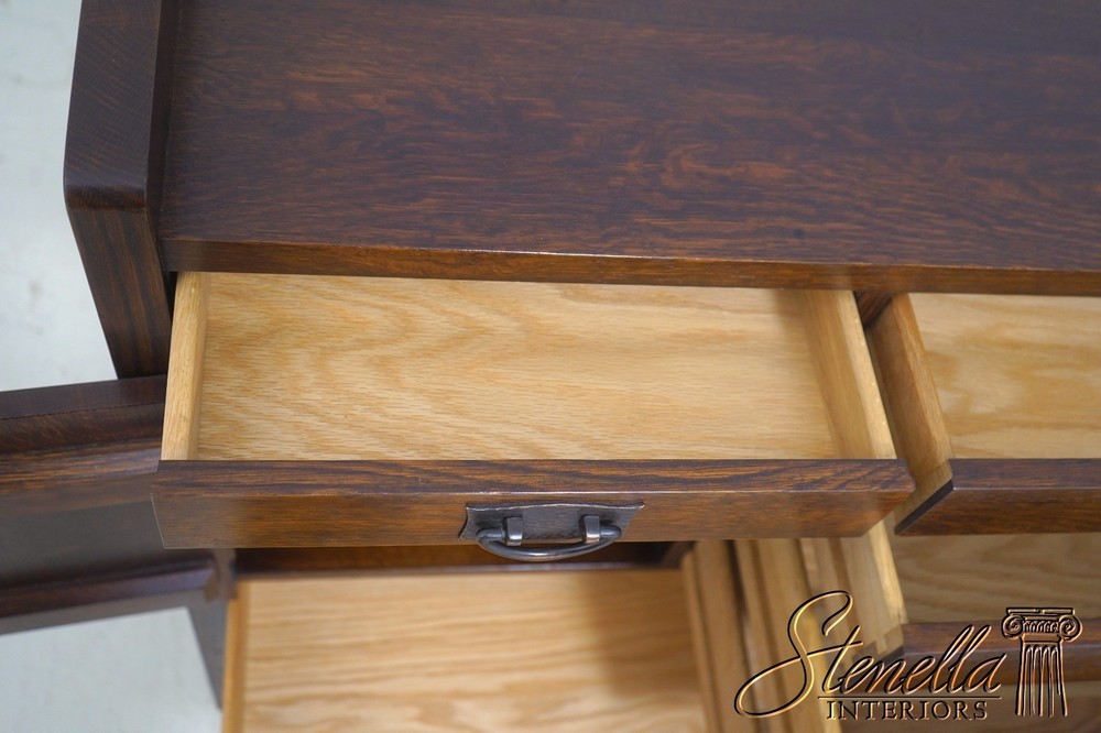 71347: STICKLEY Mission Oak Sideboard Buffet Server Cabinet