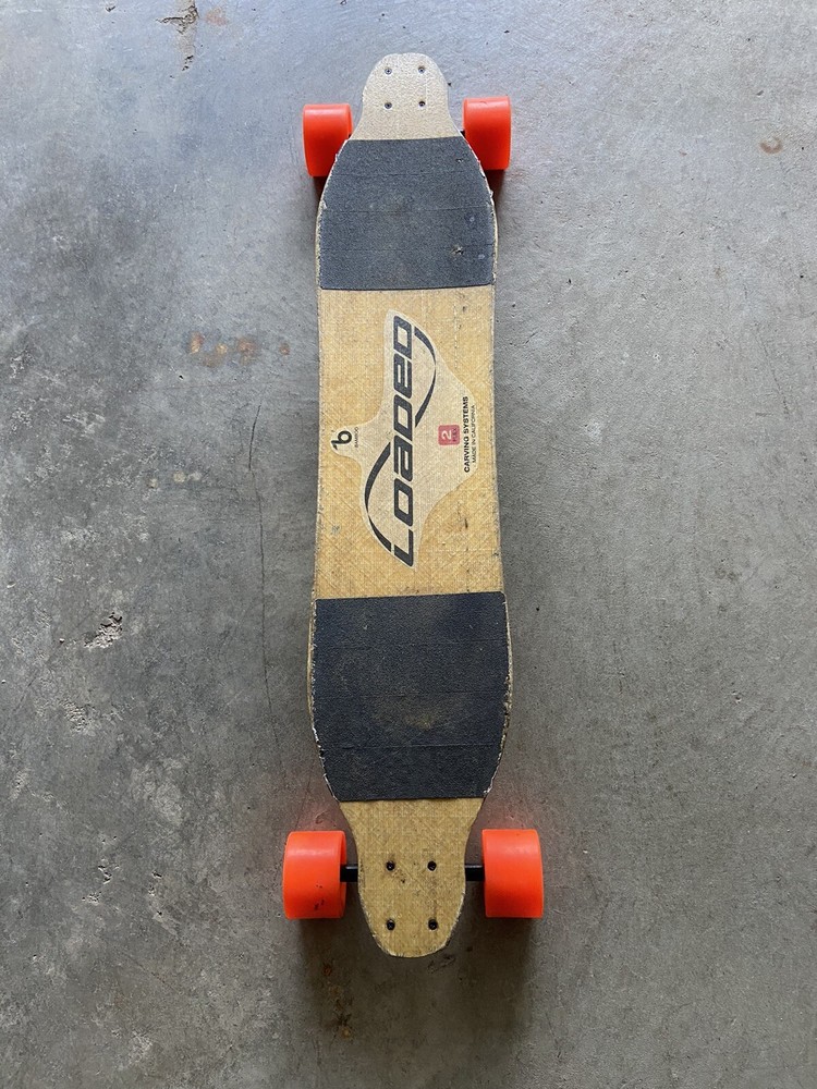 Loaded Flex 2 Longboard with (Basically new) Orangatang Wheels