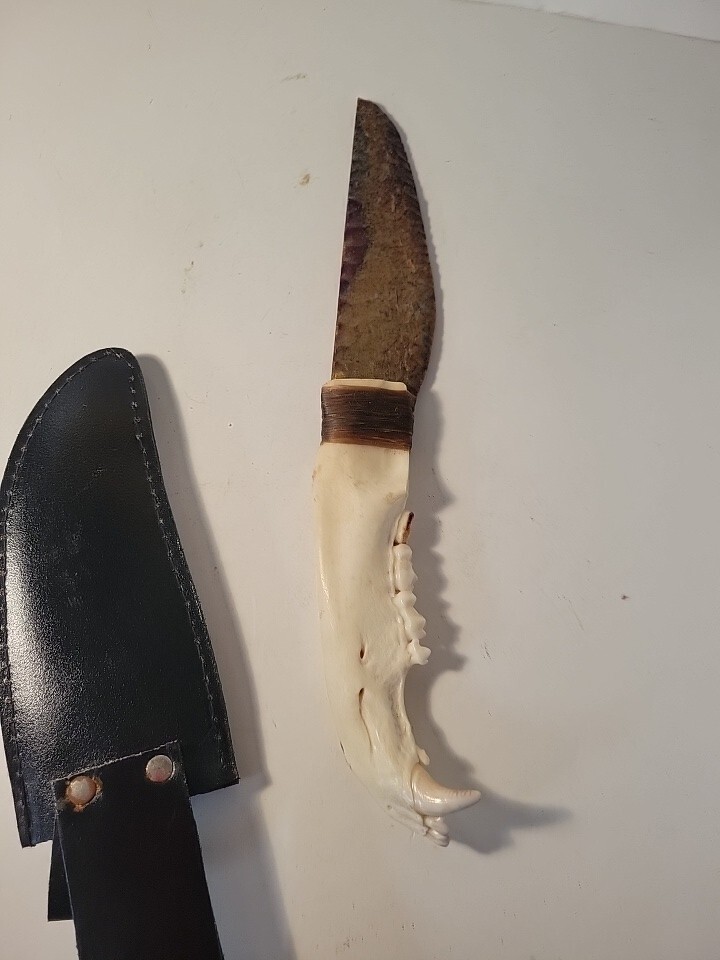 Obsidian Dagger with Sheath