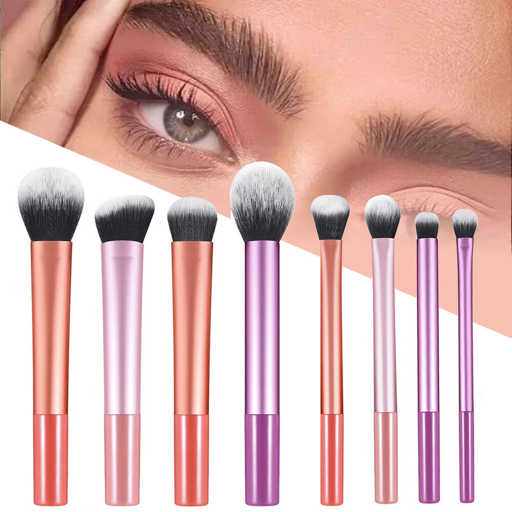8pcs Professional Make up Brushes Set makeup Foundation Blusher Face Powde❥