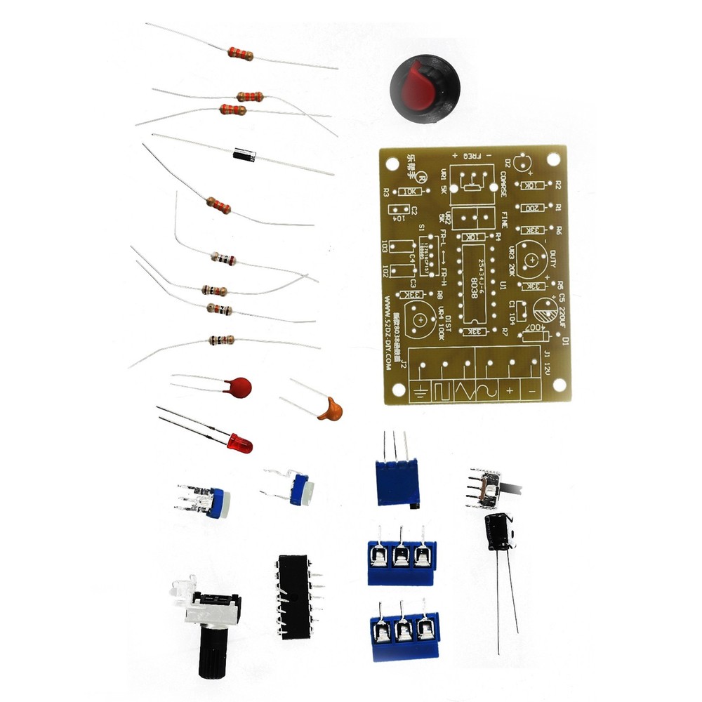 Function Signal Generator Circuit Board ICL8038 DIY Kit for Wave Output
