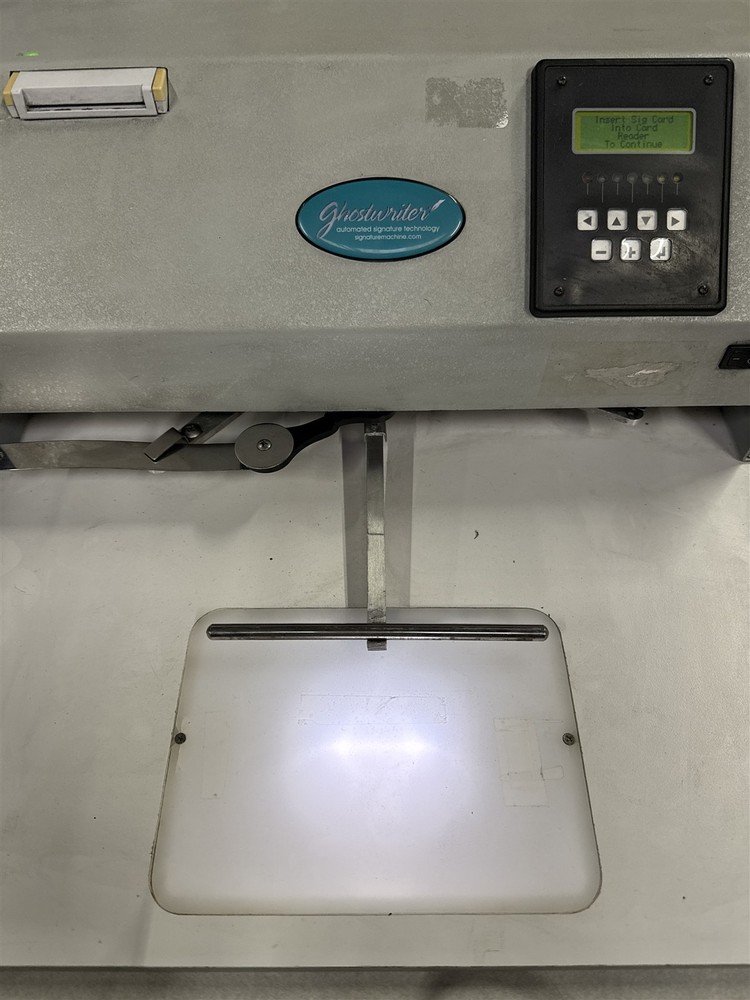 Ghostwriter Signature Digital Display Autopen Autograph Machine