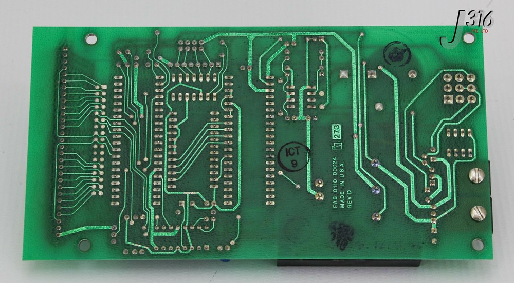 16028 APPLIED MATERIALS PCB, KEYBOARD INTERFACE 0100-00024