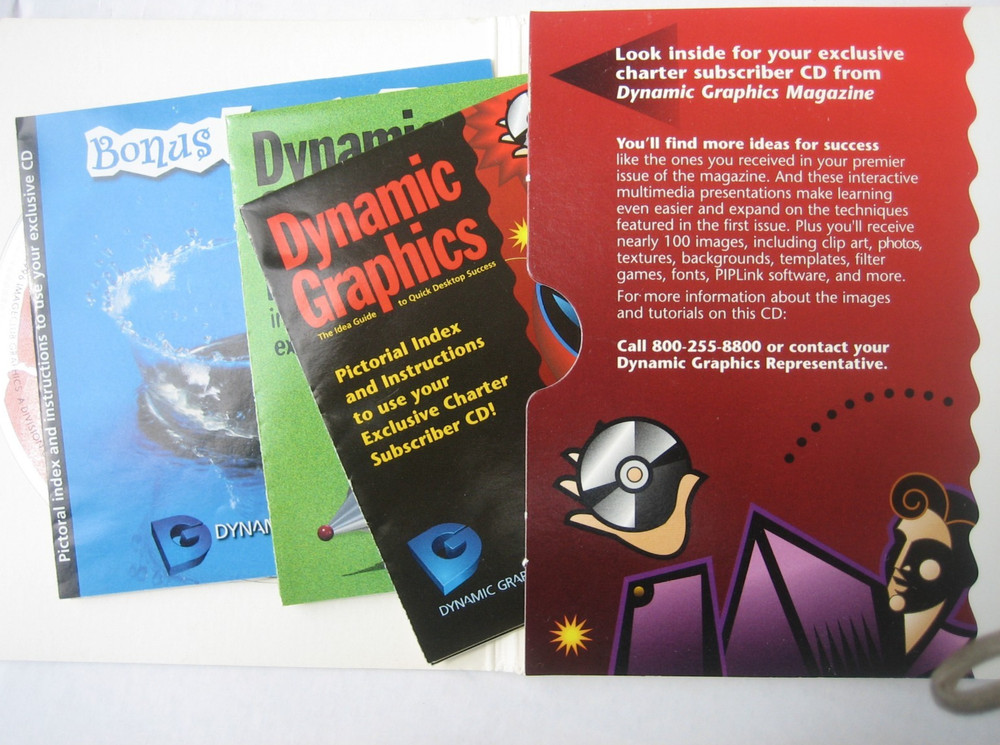 Dynamic Graphics ELECTRONIC CLIPPER tiff eps SPECIAL 4 CD Clip Art Library