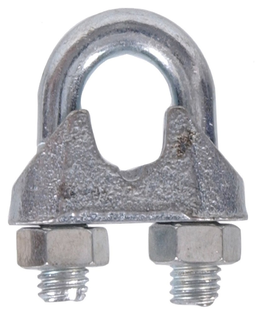 Hardware Essentials Wire Rope Clip 5/8", Finish, 10-Pack