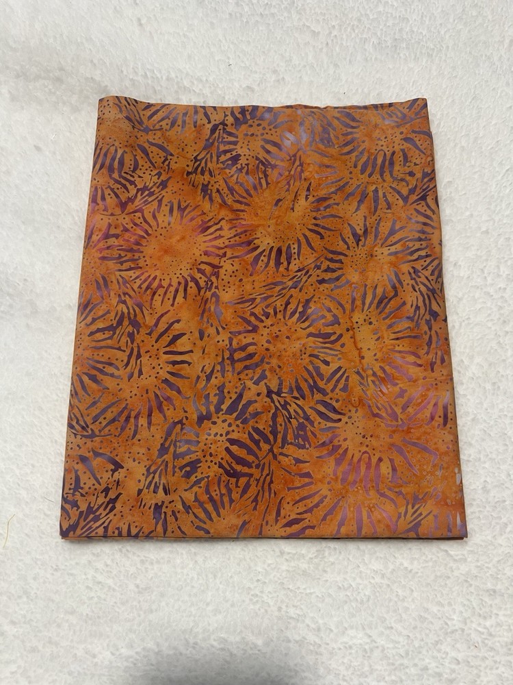 Hand Dyed Batik Fabric 🌸 1 Yard