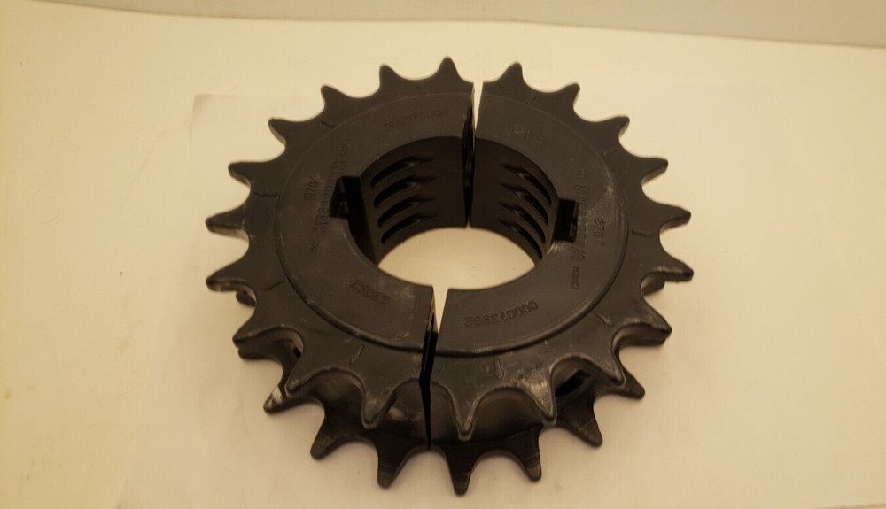 MECATHERM 32092 DOUBLE SINGLE SPLIT ROLLER CHAIN SPROCKET, 70MM BORE, 20T, NNB