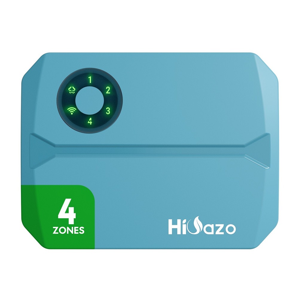 4-Zone Smart Lawn Sprinkler Controller Irrigation System Watering Schedule Timer