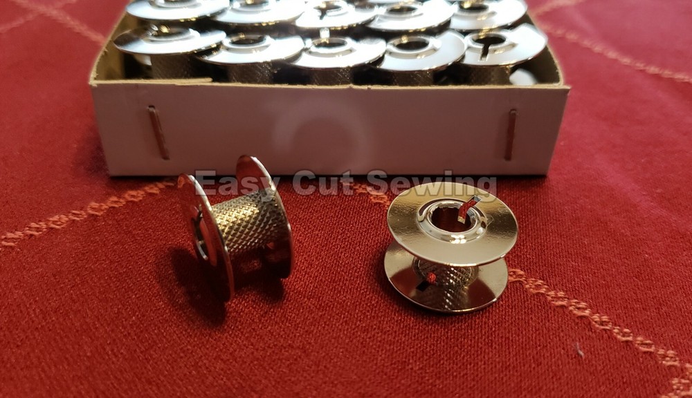 10 Sewing Bobbins Pfaff, Singer 15 Class 15-30, 15-80, Solid Germany