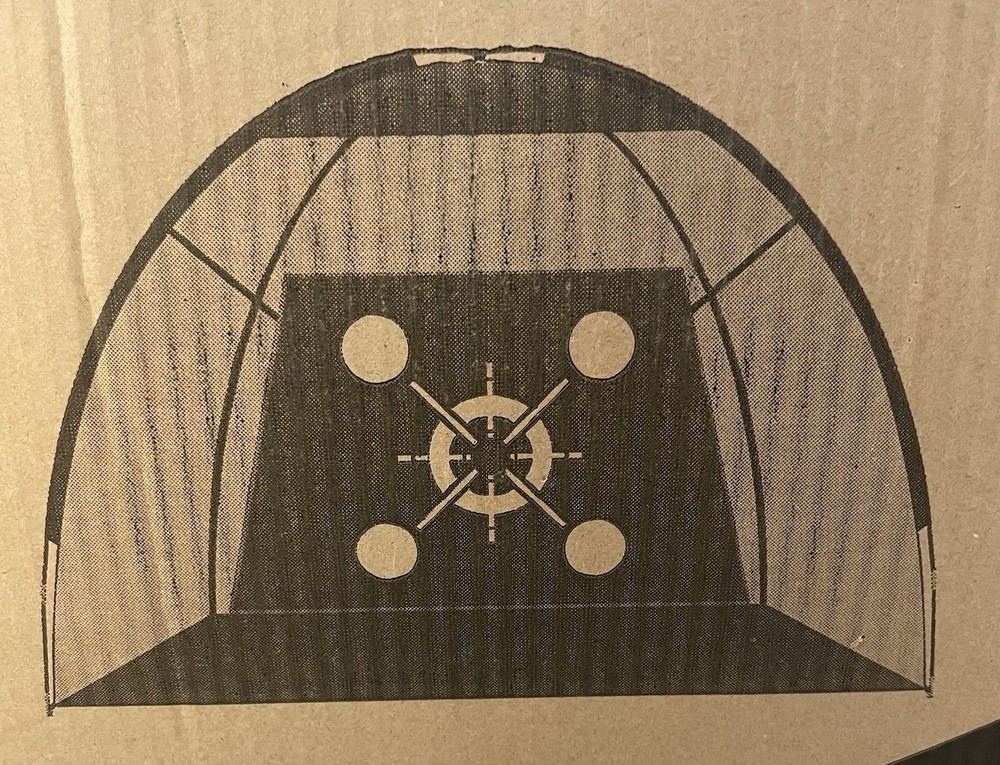 Golf Practice Net With Hanging Target New In Box