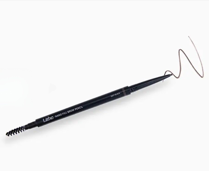 Lithe ~ NANO FILL Brow Pencil ~ Soft Black Full Size Sealed