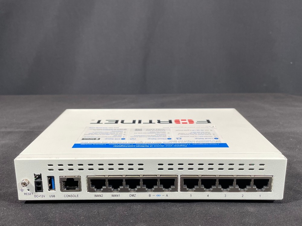 Fortinet FG-60F FortiGate Network Security-Firewall Appliance-Same Day Shipping
