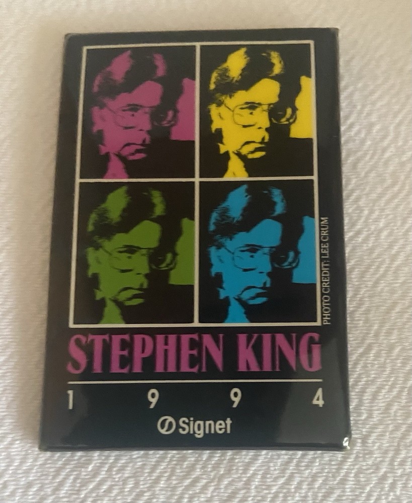 Vintage Stephen King 1994 Button