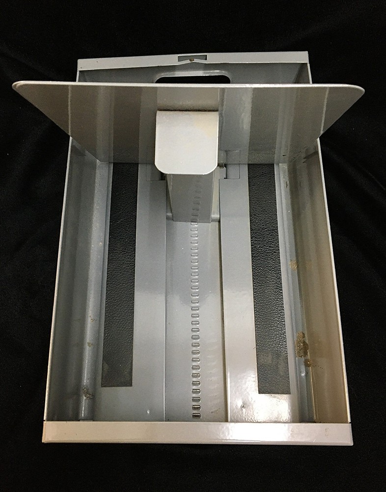 NEBS Metal Drop Side Posting File Tray 945 Grey