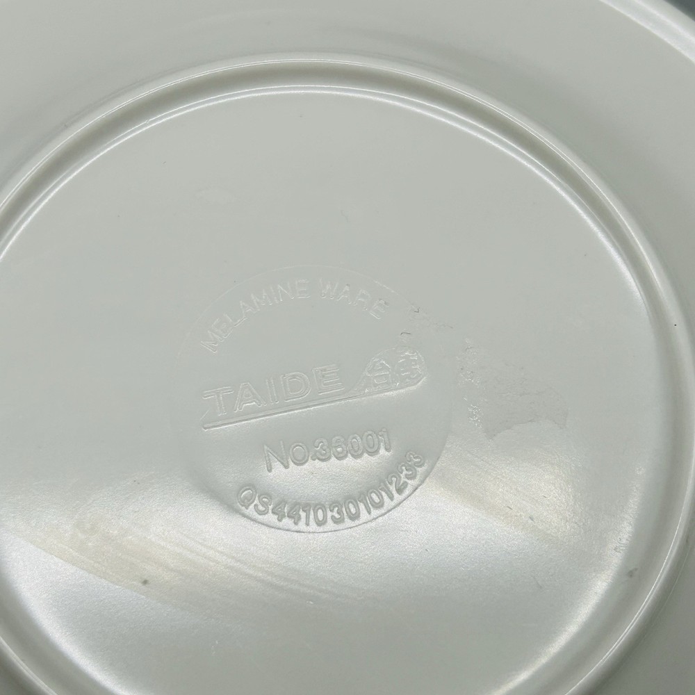 Set Of 4 Algebra Math Melamine Side Plates 6”
