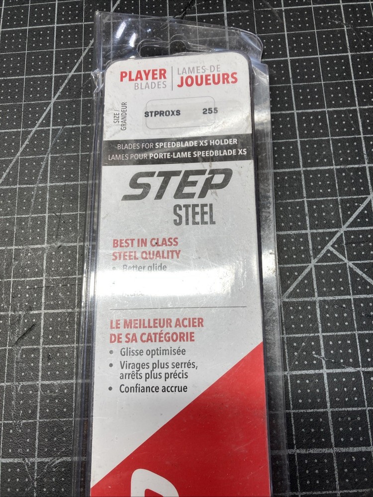 CCM SpeedBlade Step Steel Blades Runners 1 Pair 255