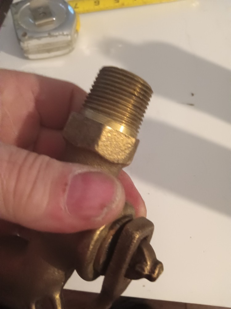 Vintage Solid Brass Heavy Duty Industrial Spigot Steampunk