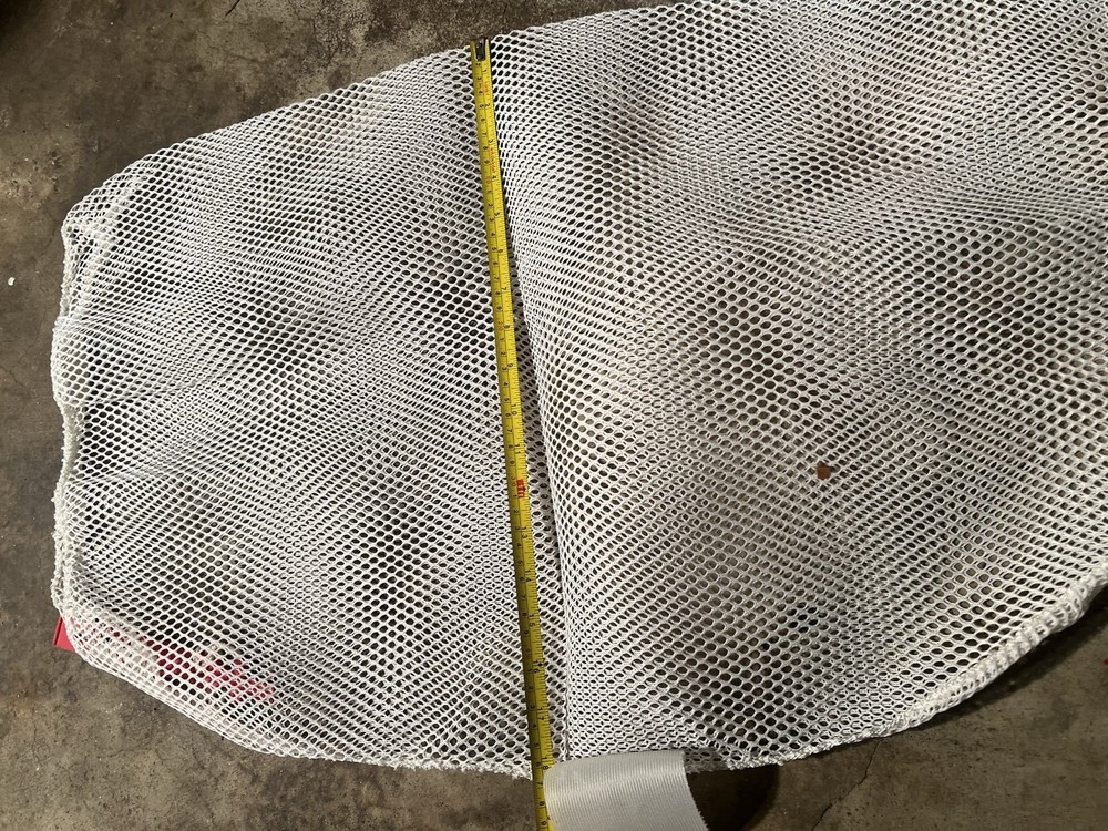 NYC Corrections Inmate Property Mesh Bag Drawstring Laundry Storage Sack