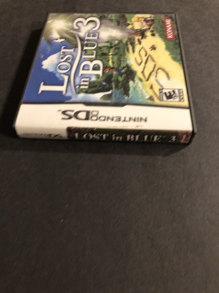 lost in blue 3 ds Case only