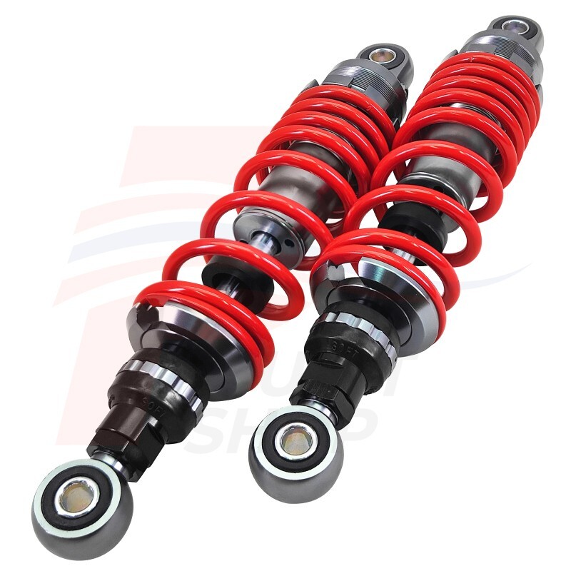 Shock Absorber For MONKEY-125 Length 280mm. Red/Silver
