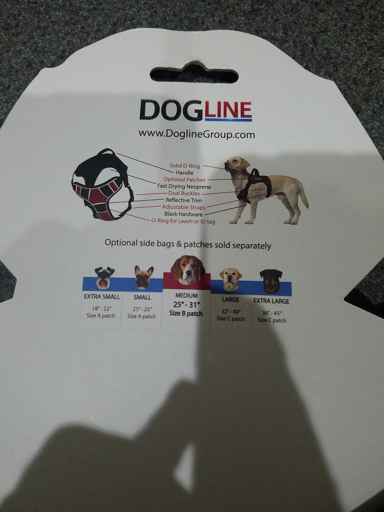 Dogline QUEST Multi-Purpose Harness PINK Size M (Medium)