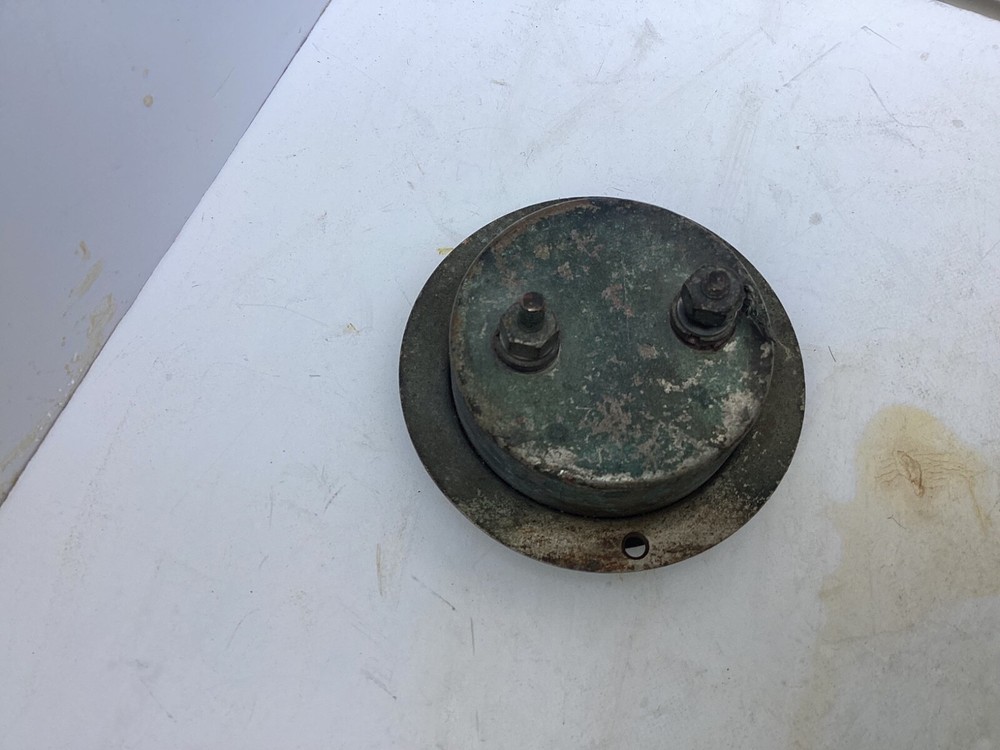 vintage ampere meter Clock