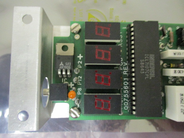 Tegal 00755601 Temperature Display Board, PCB, 411210