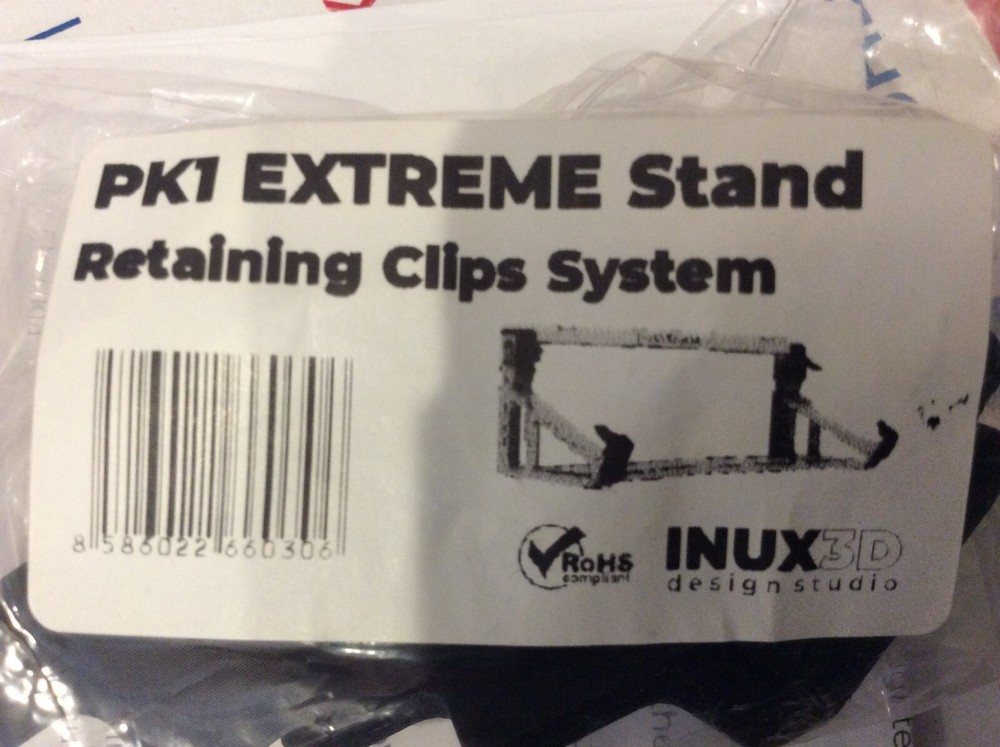 Retaining Clips for PK1 Extreme Stand