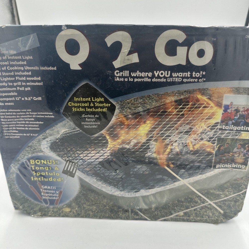 Q-2-GO GRILL TAILGATING /CAMPING/HUNTING NEW