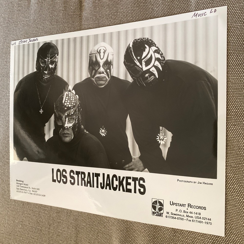 Los Straitjackets Press Photo 8x10”. See Description.