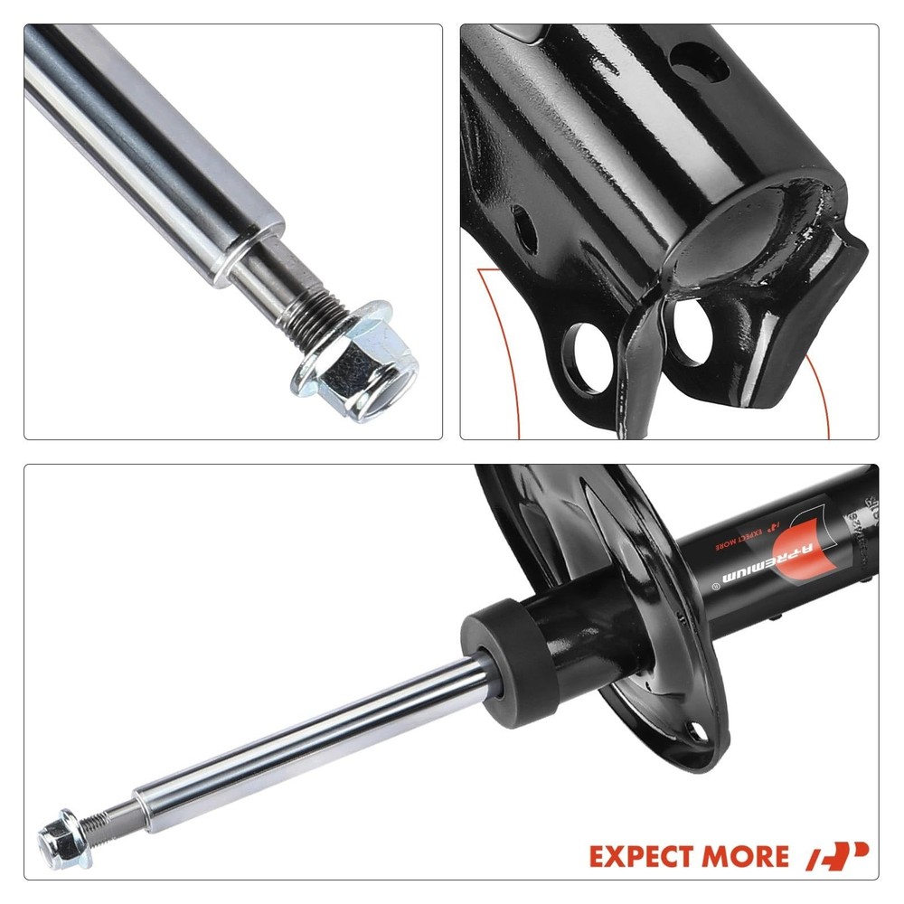 A-Premium Front Pair (2) Shock Absorber Compatible with Toyota Prius V 2012-2...