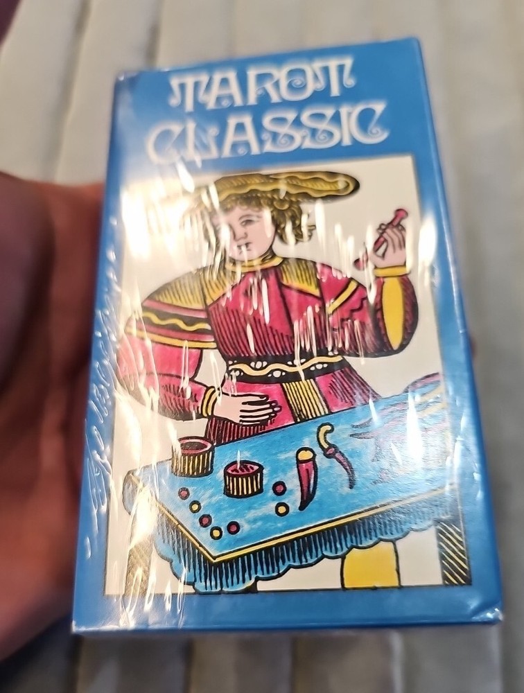 1974 Tarot Classic Card Deck - Cards Still Sealed - Original Instructions