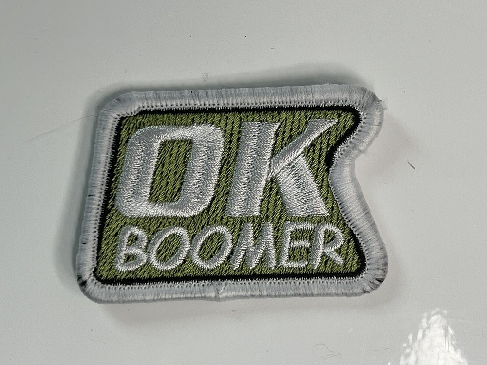 OK Boomer Embroidered 2.5 Inch Patch