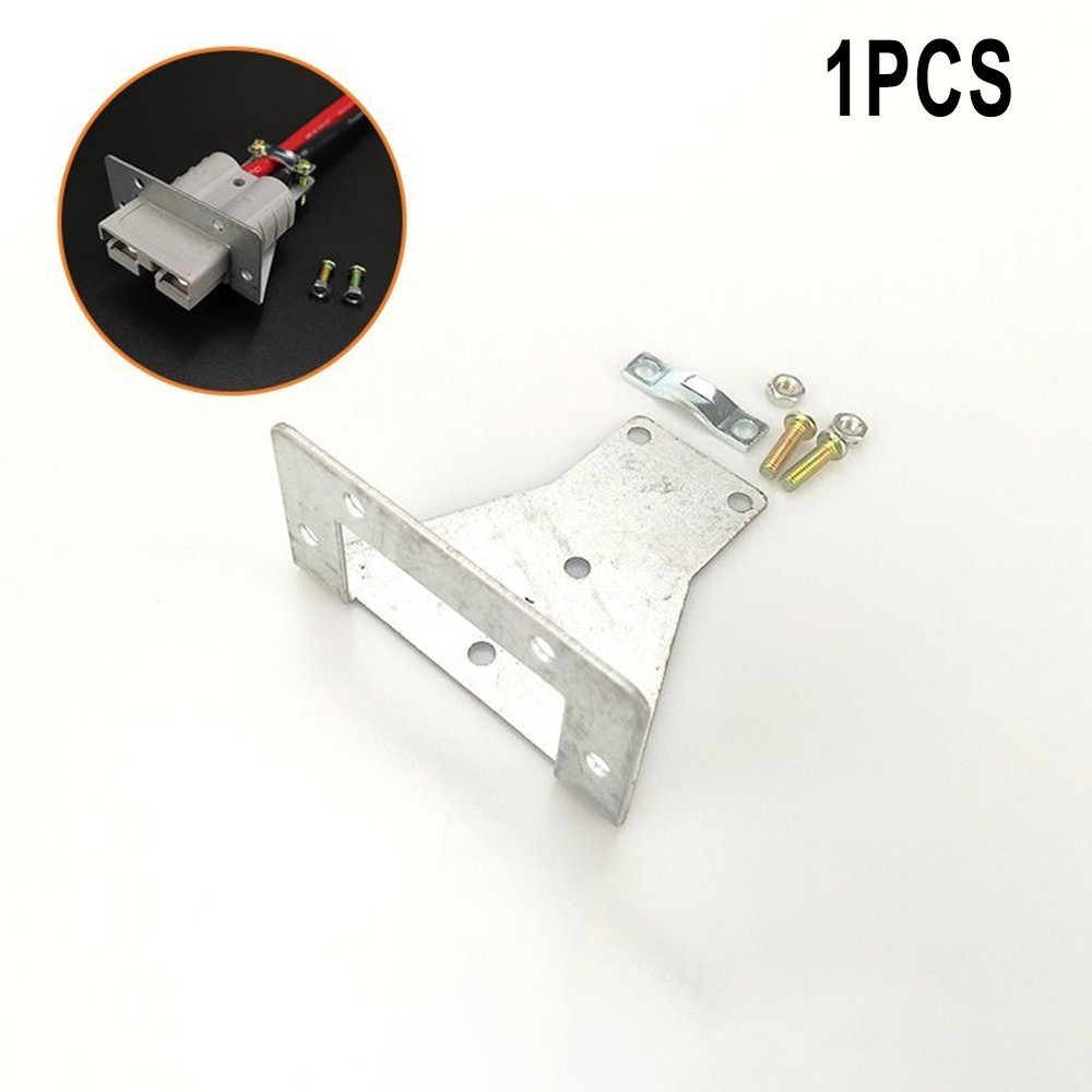 Mounting Bracket Holder Recessed Panel Replace Silver With Screws 1pcs 50A