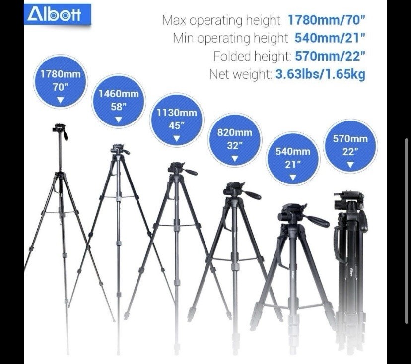 Albott Mid-Sized Tripod