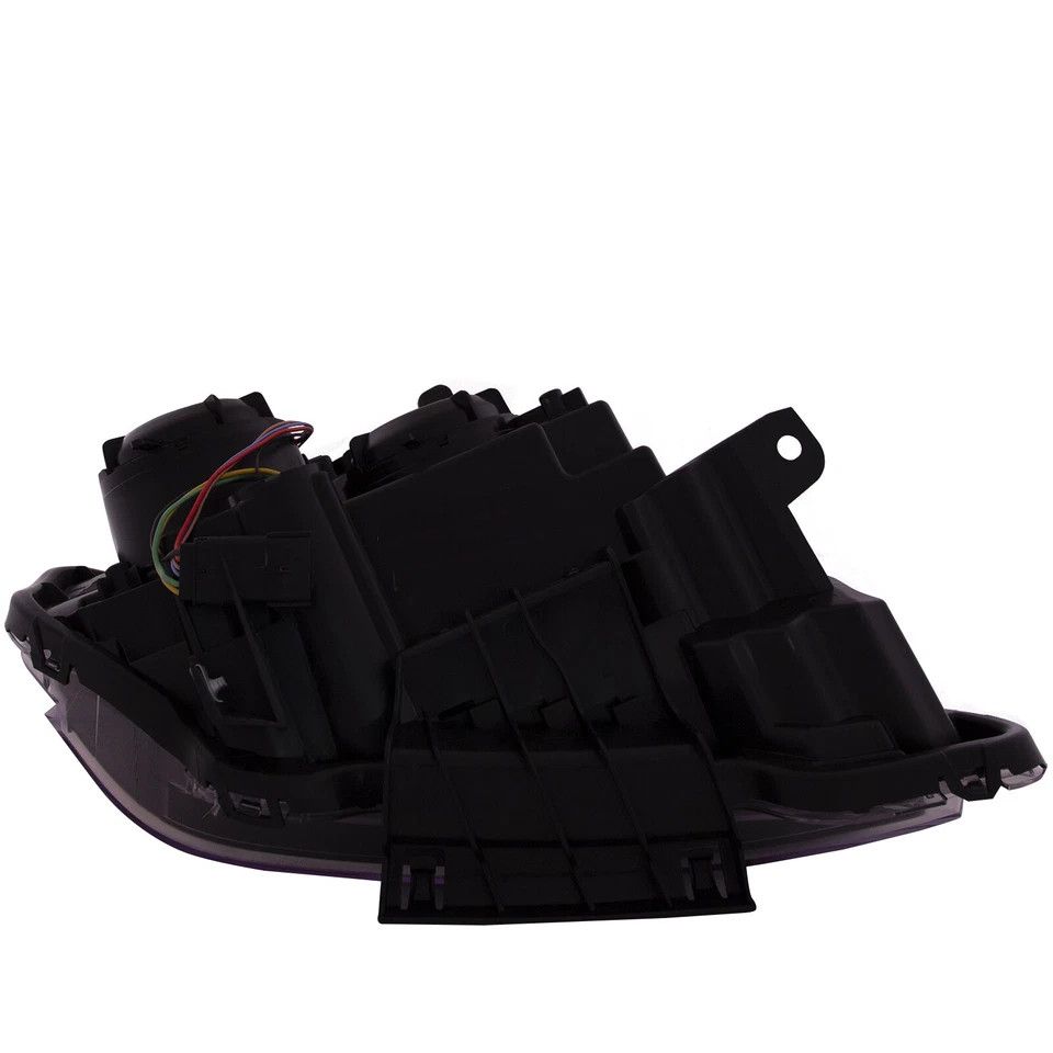 Halogen Headlight For 2016 2017 GMC Terrain Denali Black W/Bulb Driver Left Side